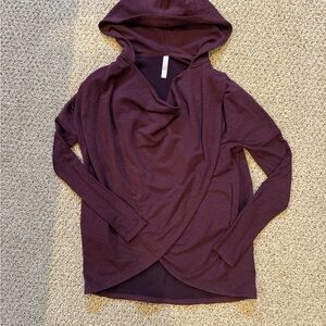 Athleta Wrap-Style Long Sleeve Hoodie